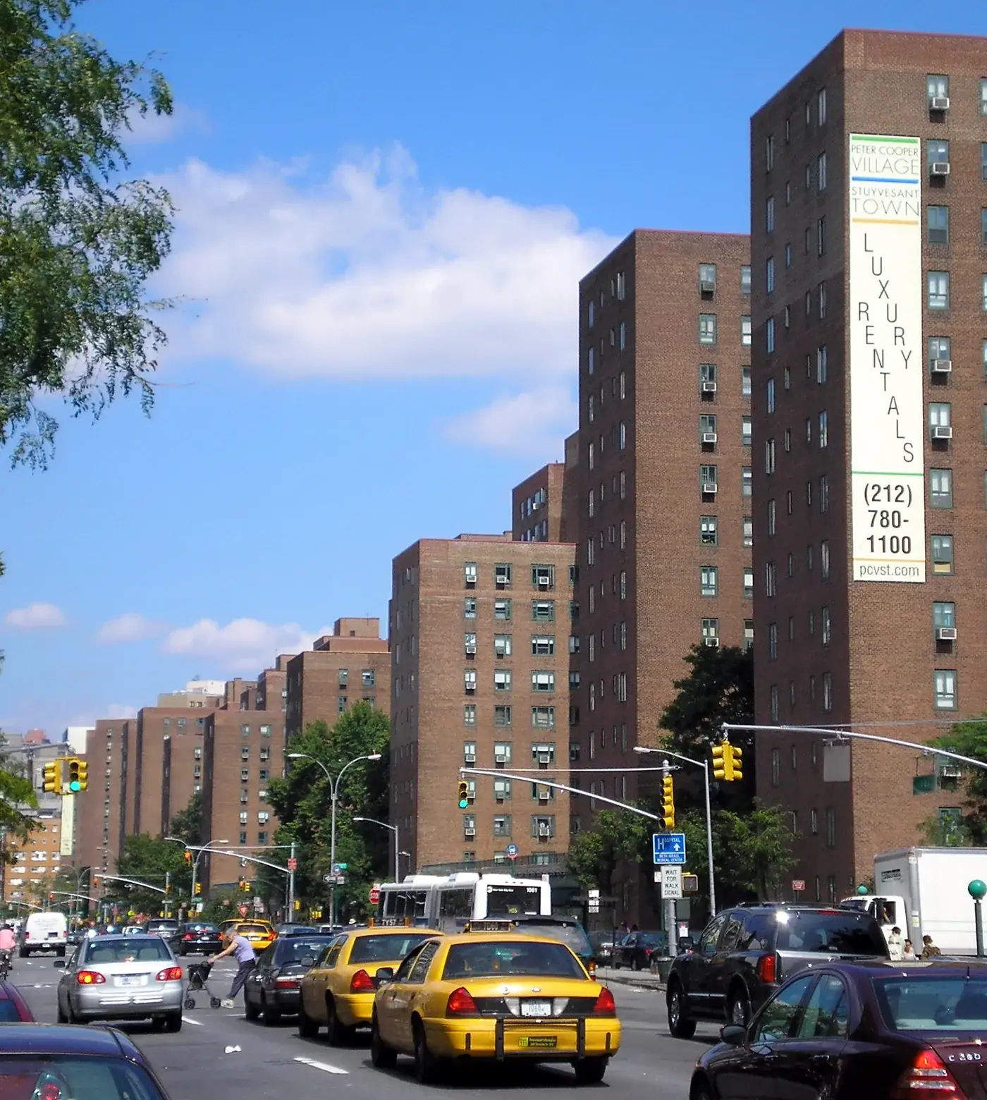 Peter Cooper Village and Stuyvesant Town apartment buildings, Manhattan